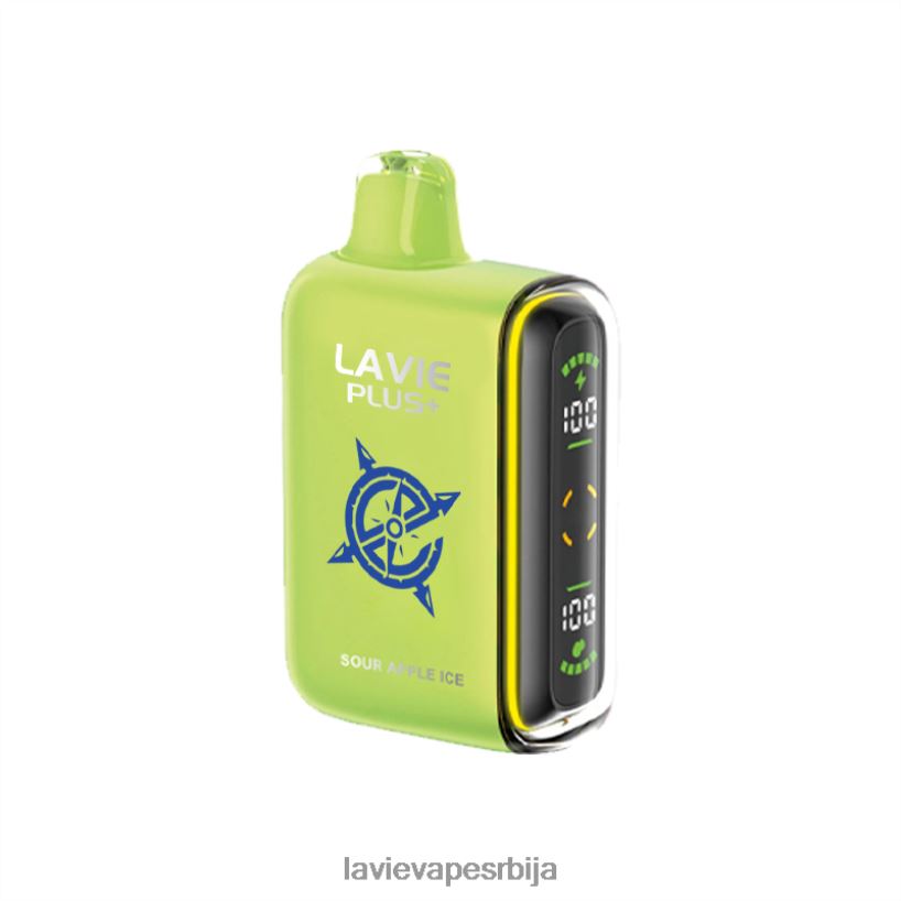 лед од киселе јабуке LAVIE PLUS 15000 пуффс 0Z4H02100 | Lavie Vape Price